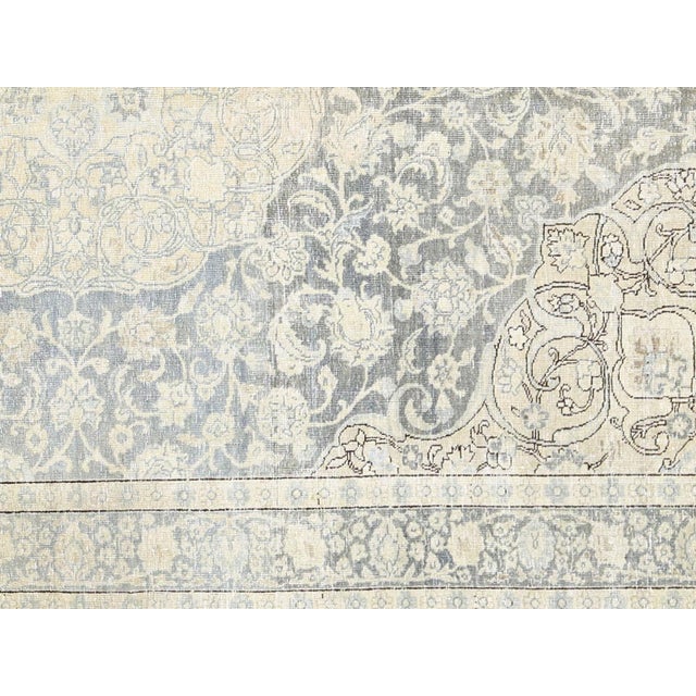 Semi Antique Persian Tabriz Rug - 6'2" x 9'3", Tabriz rugs are among the most exquisite and sought-after types of oriental...