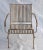1940's French Wrought Iron Garden Chairs and Bench For Sale In Cincinnati - Image 6 of 15