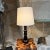 Sculptural Table Lamp in Palo Fierro Desert Ironwood, Mid-Century Modern For Sale - Image 4 of 13