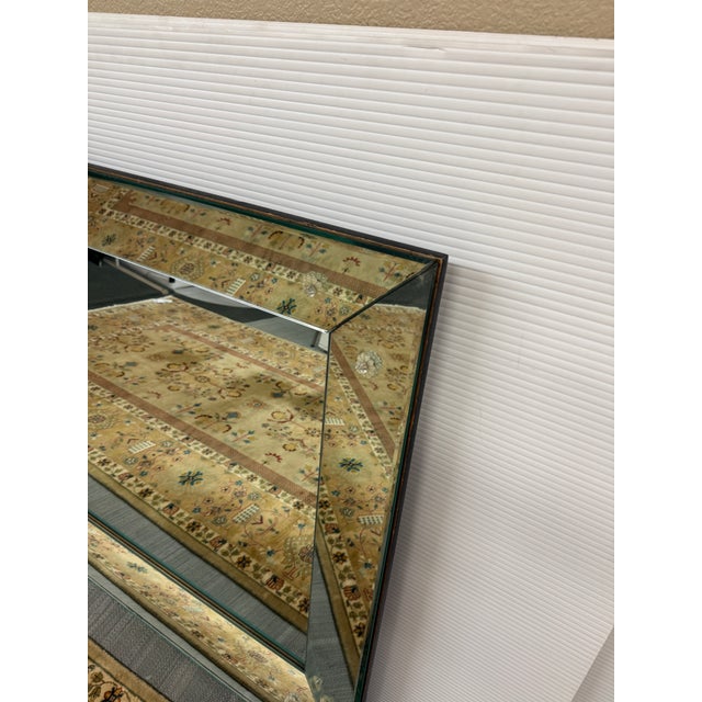 In the Style of Donghia Vintage Wall Mirror For Sale - Image 11 of 15