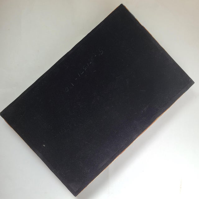 Mother of Pearl Inlay Tray Jodhpur India White Midnight Blue For Sale In Phoenix - Image 6 of 11