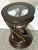 Hollywood Regency Vintage Hollywood Regency Tropical Palm Tree and Monkey Accent Table For Sale - Image 3 of 4