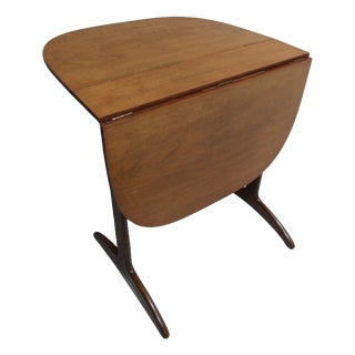 Mid-Century Drop-Ear Side Table, 1950s For Sale