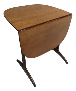 Mid-Century Drop-Ear Side Table, 1950s