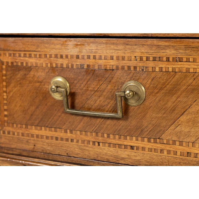18th Century French Walnut Commode For Sale - Image 4 of 9