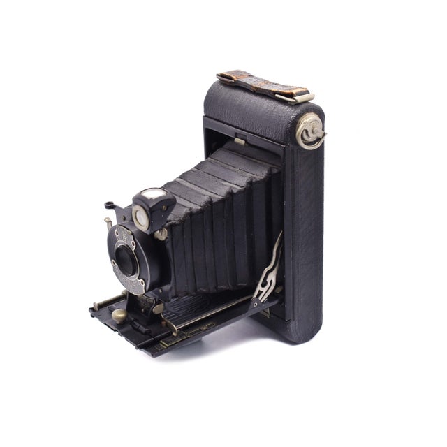 ドイツ製？Kodak ヴィンテージフィルムカメラ 1920's Kodak No. 1 Pocket Kodex Foldable Roll Film Camera
