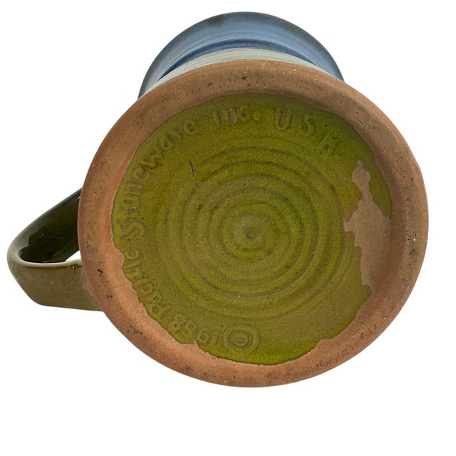 Pacific Stoneware Pottery 1968 Vintage Mid Century Set of 4 For Sale - Image 6 of 12