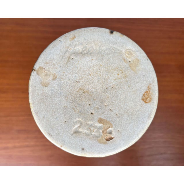 Mid-Century Modern Danish Studio Pottery Vase by Jette Hellerøe, 1960s For Sale - Image 16 of 17