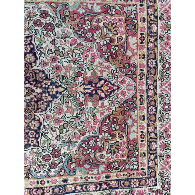 Antique Kirman Lavar Rug, 1890s For Sale - Image 4 of 18