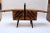 Wood Mid-Century American Modern Stained Oak Extendable Sewing Stand For Sale - Image 7 of 13