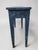 Blue Patinated Wooden Console Table, 1940s For Sale - Image 10 of 15