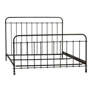 Classic Iron Bed Queen For Sale