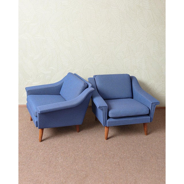 Vintage Danish Club Chairs, 1970s, Set of 2 For Sale - Image 11 of 11