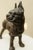 Antique Cast Iron Boston Terrier Doorstop A charming and substantial cast-iron Boston Terrier doorstop featuring the...