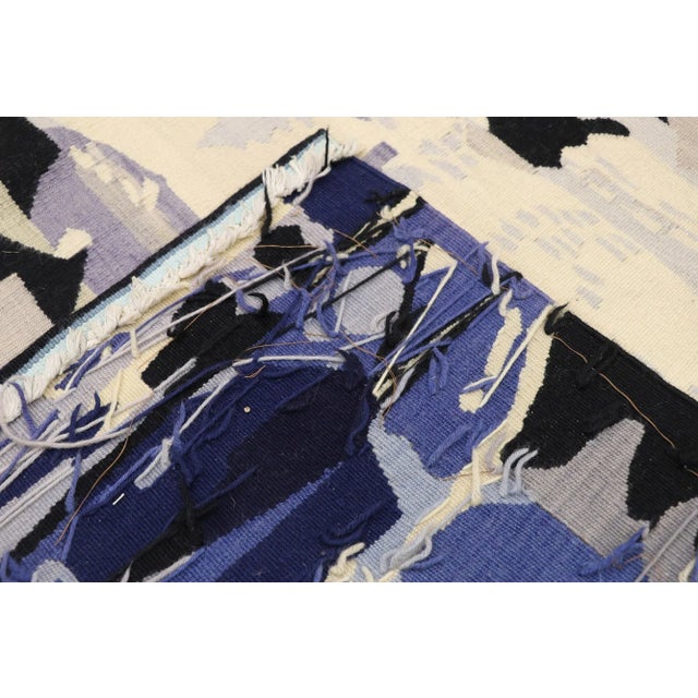 Mid 20th Century Vintage German Alice Koch-Gierlichs Tapestry Rug - 04'02 X 08'08 For Sale - Image 5 of 9