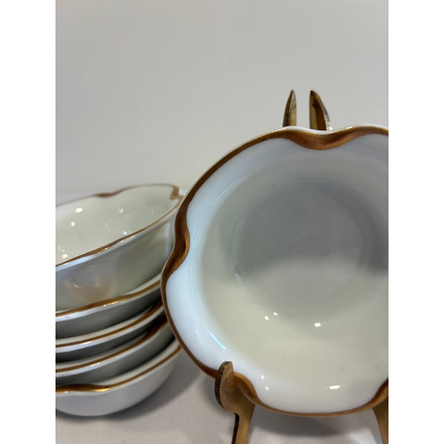 Haviland & Co. Vintage Haviland & Co. Limoges Gold Rim Sauce Dishes, Set of 11, France For Sale - Image 4 of 10