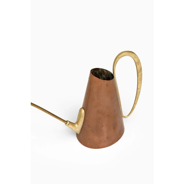 Rare watering can in brass and copper by carl auböck, 1950's additional information: material: brass and copper style: mid...
