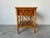 Brown Vintage Chic Coastal Rattan Nightstand For Sale - Image 8 of 12