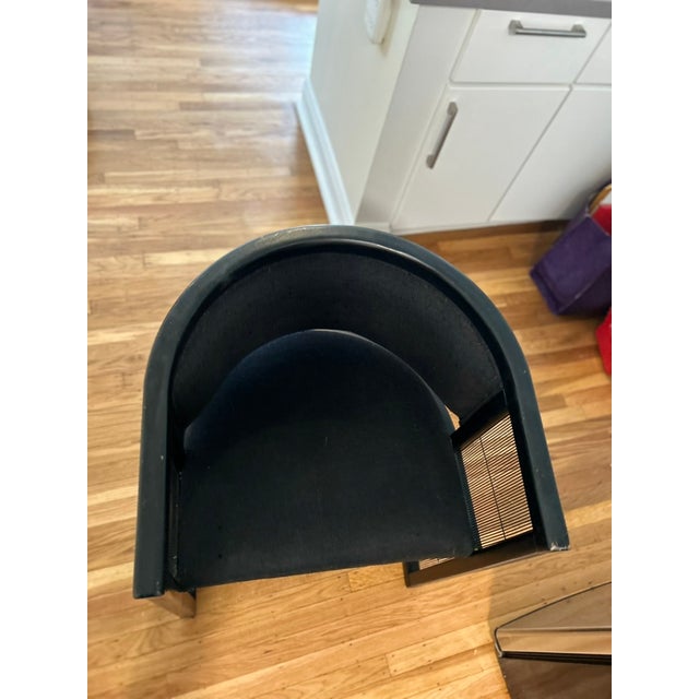 2020s Half-Circle Restoration Hardware Chair For Sale - Image 5 of 8