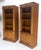 Pair of Super Fine Federal Style Frutiwood Bokcases by Bloomingdale's Italy MINT For Sale - Image 15 of 16