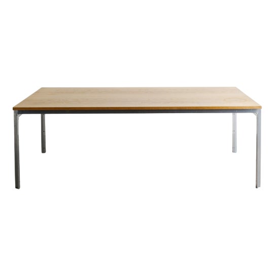 Mid-Century Modern Danish PK51 Working Table by Poul Kjærholm E. Kold ...