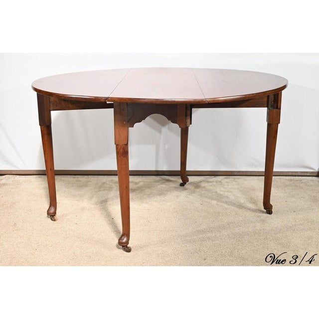 1st Part 19th Century Oval Table in Mahogany, England For Sale - Image 12 of 18