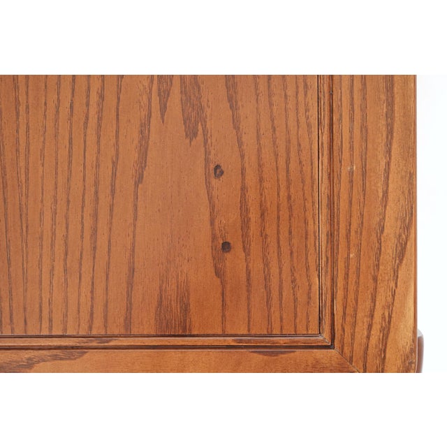 Asian Vintage 1970s Ming Style Wood Side Table For Sale - Image 3 of 9