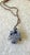 Vintage Native American Thunderbird Turquoise Sterling Silver Pendant Necklace For Sale - Image 4 of 6