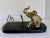 Gold MCM Gold Metal Elephant Desk Organizer Letter Holder For Sale - Image 8 of 10