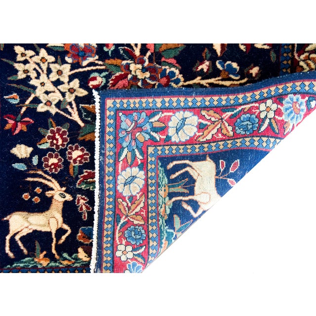 Early 20th Century Persian Kashan Rug For Sale - Image 13 of 14