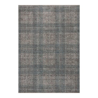 Angela Rose x Loloi Ember Denim / Charcoal 5'-3" x 7'-6" Area Rug For Sale