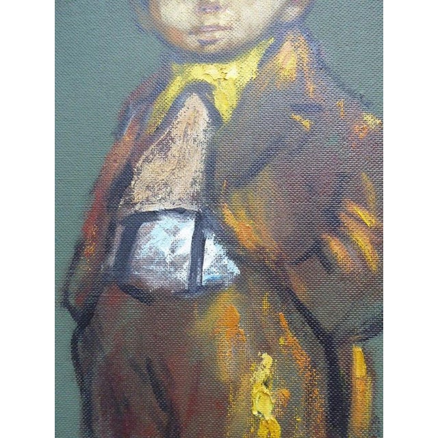 Barry Leighton-Jones, Pair of The Street Urchins, Mid Century, Oil Painting For Sale - Image 7 of 17