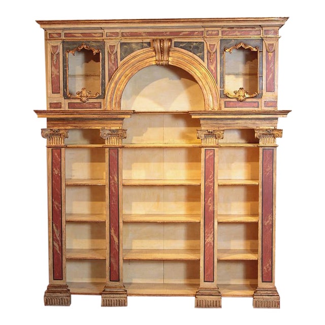 Early 19th Century Italian Neoclassical Faux Marble 