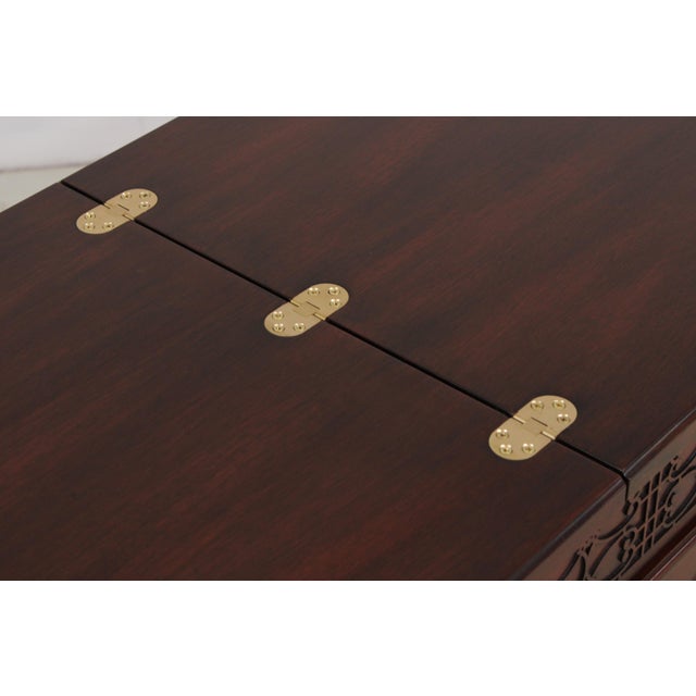 Henkel Harris Model 2442 Chippendale Mahogany Server For Sale - Image 9 of 18