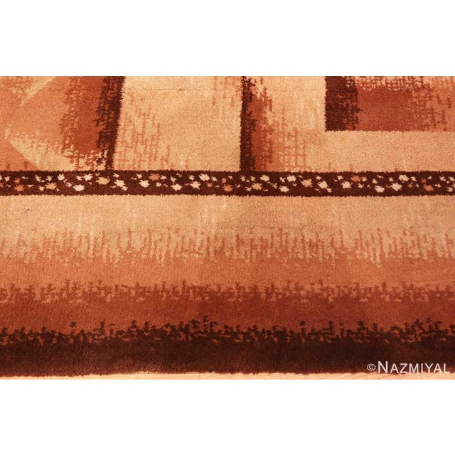 Textile Nazmiyal Collection 1920s Art Deco Design Wilton Rug For Sale - Image 7 of 7