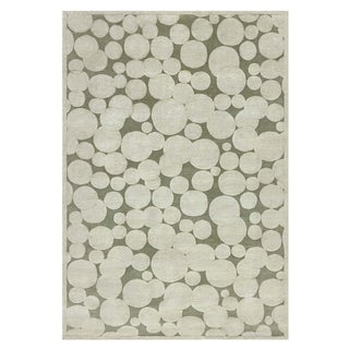 Doris Leslie Blau Collection Modern Bubble Design Rug by Alan Wanzanberg For Sale