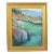 Silvio Silvestri, Listed Artist Seascape Landscape Oil Painting Including the Antiqued Gold Wood Frame For Sale
