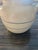 French Antique Glazed Ceramic Pot With Handles and Cover For Sale In Miami - Image 6 of 8