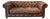 Restoration Hardware Distressed Cigar Leather Kensington Luxe Sofa For Sale