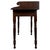 19th Century Antique Victorian Mahogany Writing Table For Sale - Image 10 of 12