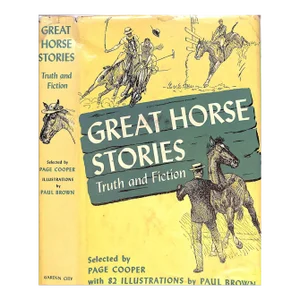 "Great Horse Stories" Book 1954 Cooper