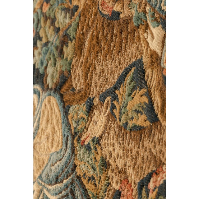 Vintage Wall Tapestry, France For Sale - Image 5 of 14