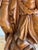 Brown French Walnut Carved Figuritive Sculpture of Boy & Girl For Sale - Image 8 of 9