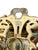 Pair of Virginia Metalcrafters Brass Wall Mirror Sconces With Green Man Motif & Candleholders For Sale - Image 11 of 13