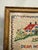 Antique Dear House Sampler in Frame For Sale - Image 4 of 8