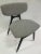 New Eco Upholstered Side Chair in Grey Fabric by Capdell For Sale In New York - Image 6 of 9