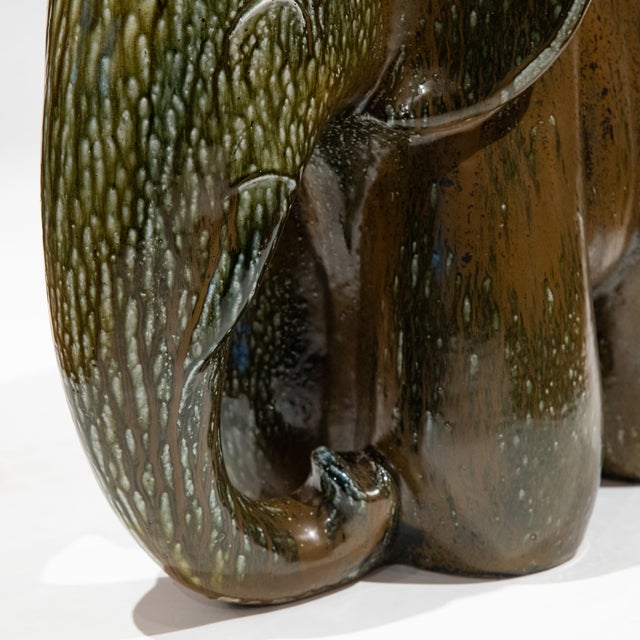 Sculpture of Elephant, 1920s, Stoneware, in Flawless conditions. Designed 1920 to 1949