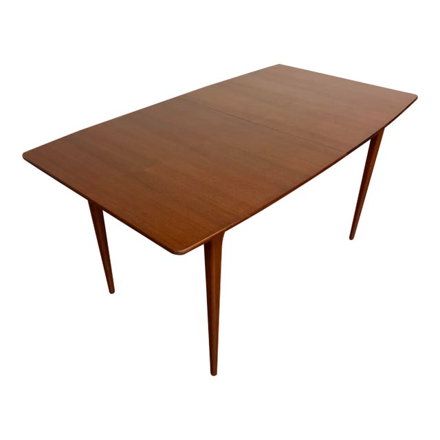 A.h. McIntosh Teak Butterfly Leaf Dining Table For Sale