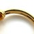 Gold Tiffany & Co. Signature X Solitaire Diamond 18k Yellow Gold Ring - Size 5 For Sale - Image 8 of 8