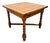 Antique Expanding Pub Kitchen Table Barley Twist Legs Quarter Sawn White Oak For Sale